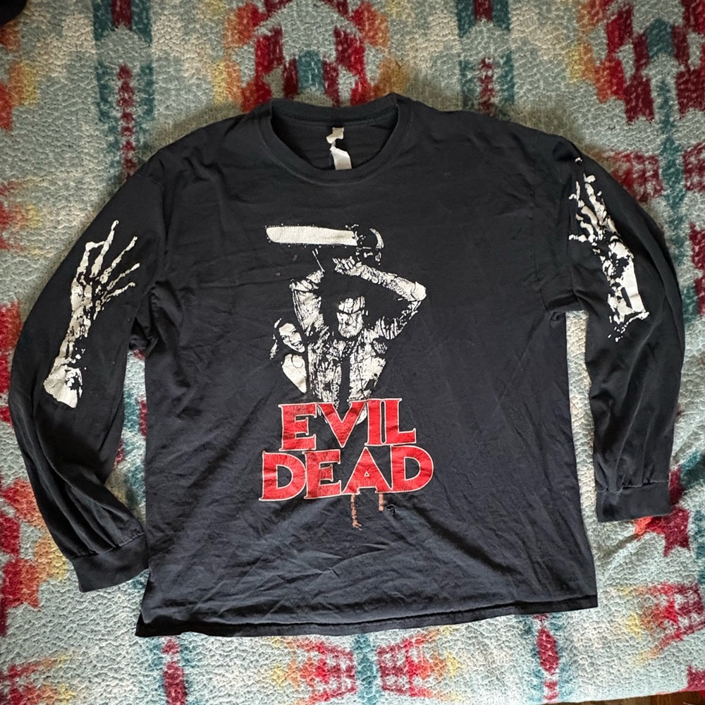 Evil Dead long sleeve size large